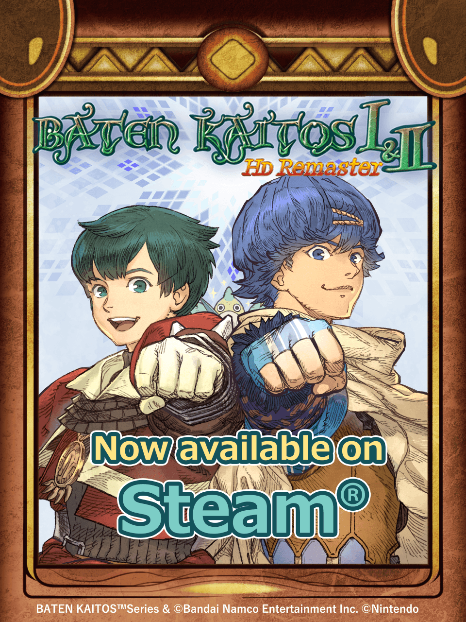 Baten Kaitos Ⅰ&Ⅱ HD Remaster is coming to PC via Steam® on 18 Baten Kaitos Ⅰ&Ⅱ HD Remaster is coming to PC via Steam® on 18