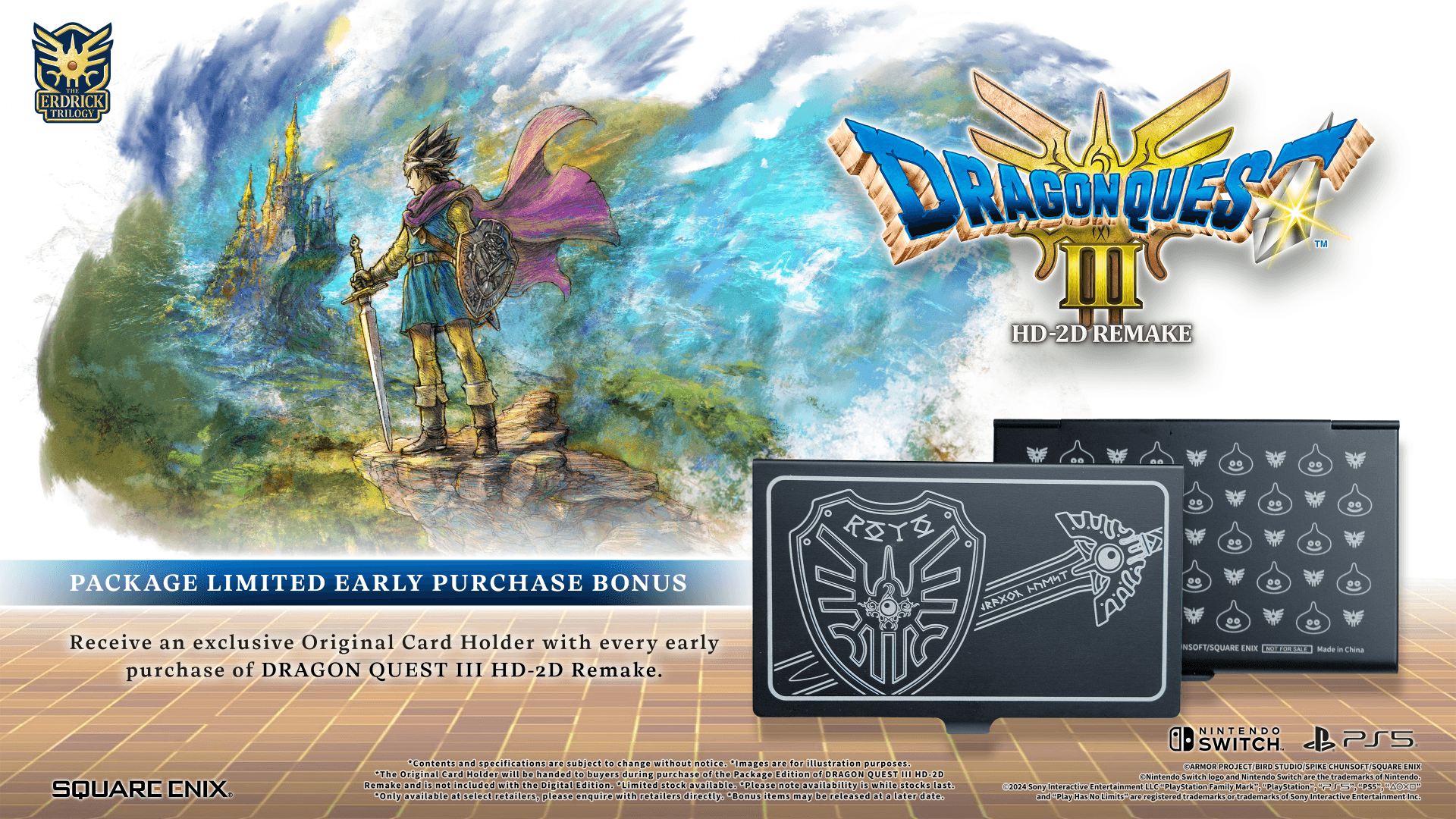 DRAGON QUEST III HD-2D Remake – Package Edition is available now DRAGON QUEST III HD-2D Remake – Package Edition is available now